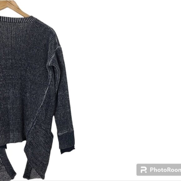 Lululemon Vestigan Blue Cashmere Blend Knitted Cardigan Womens Size 4 - Picture 10 of 16